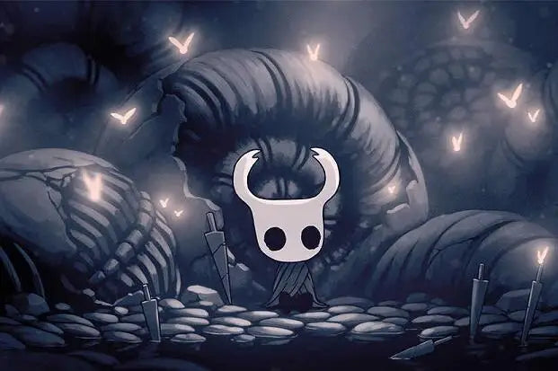 Hollow Knight Hallownest Map HD Canvas Poster | Wall Art