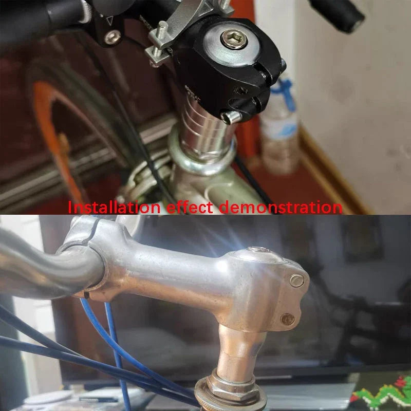 Bike Fork Stem Extender 22.2mm Aluminum Alloy Stem Riser