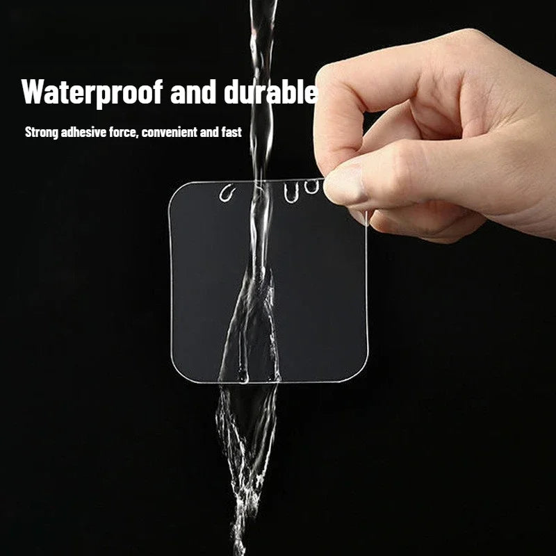 Double-Sided Foam Tape Waterproof Transparent Patches 6×6cm