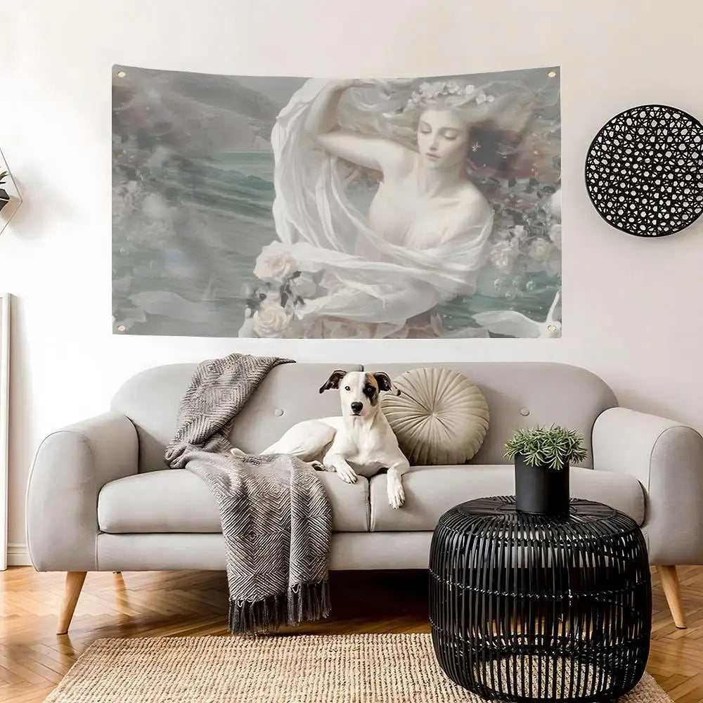 Jodie Foster Fan Art Flag – Indoor & Outdoor Wall Banner