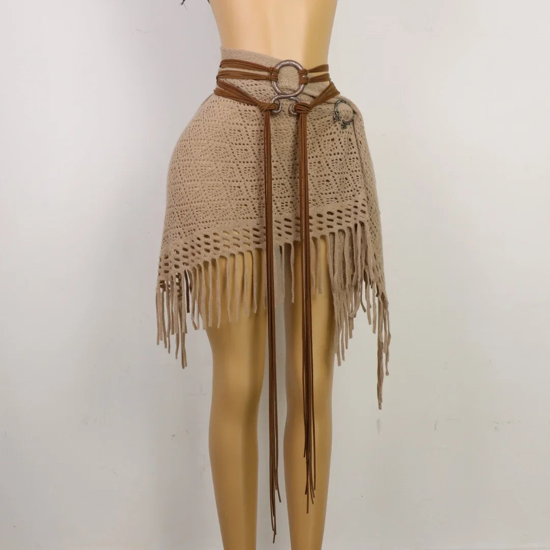 Viking Rope Belt Costume Women Medieval Troll Cross Witch Accessories