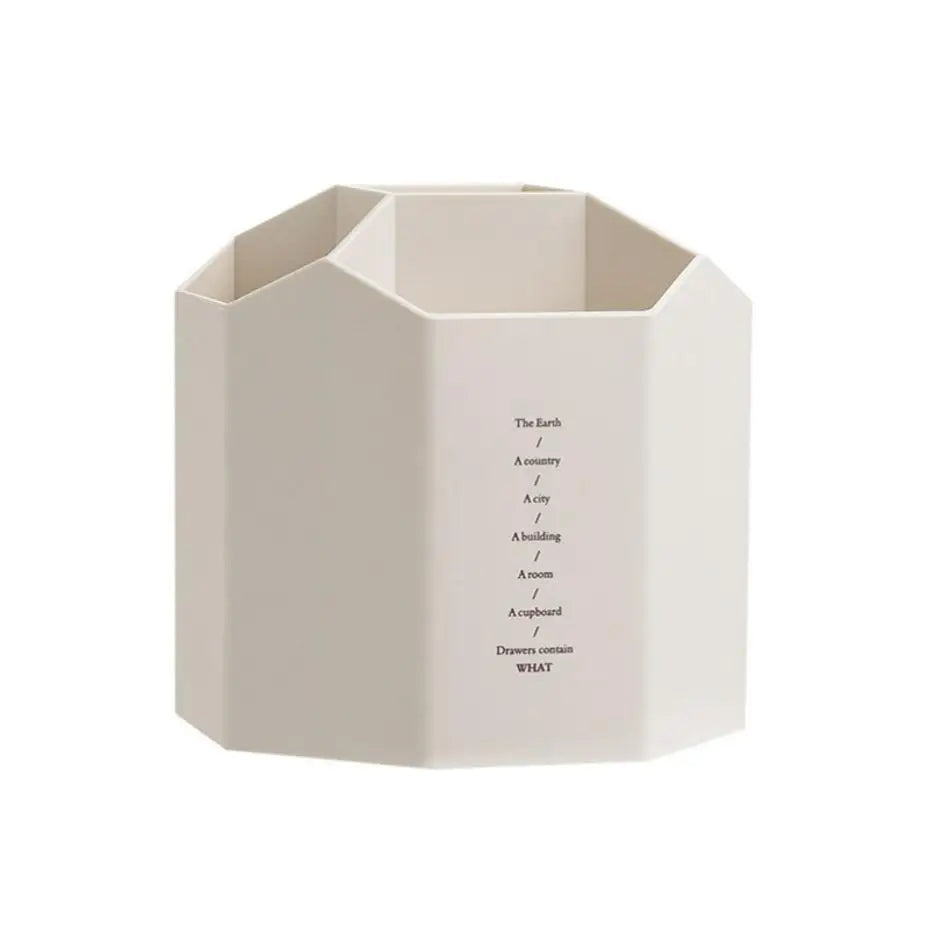 360° Rotating Pen Holder – Large Capacity Desk Organizer