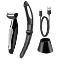 IPX7 Waterproof Women's Body & Bikini Hair Trimmer Grooming Kit
