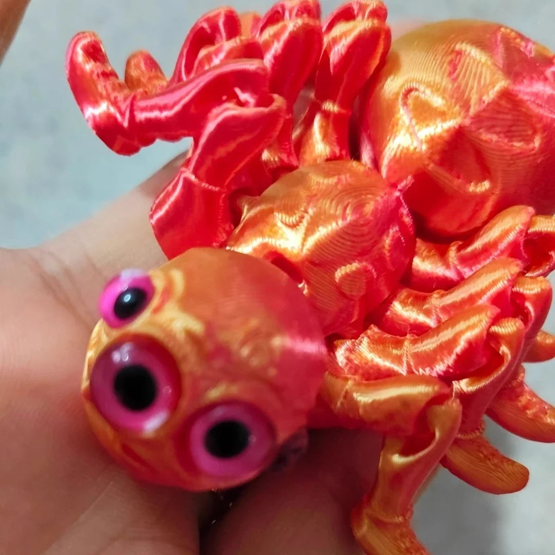 3D Printed Spider Articulated Animals Relief Stress Fidget Toys