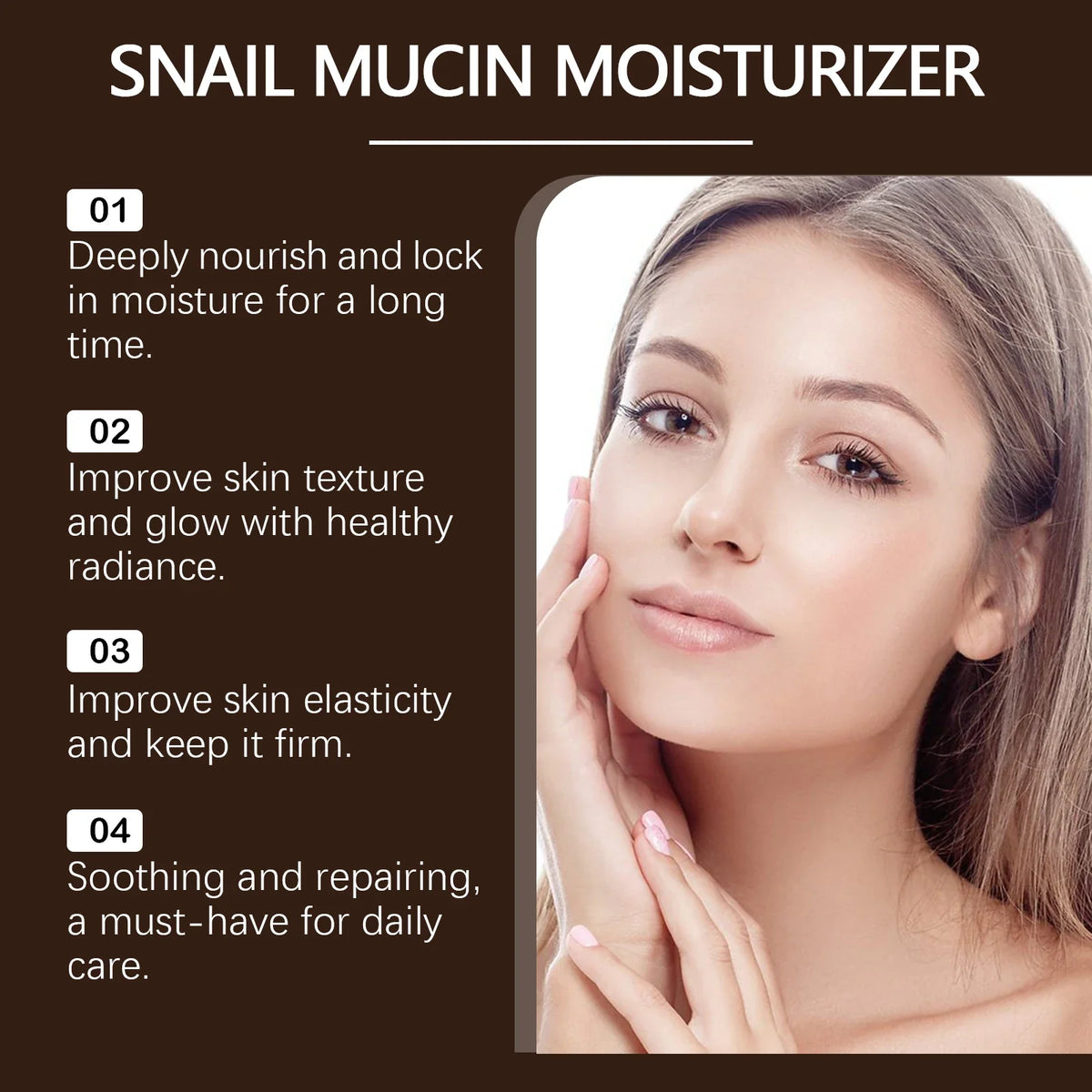 Jaysuing Snail Collagen Anti-Aging Moisturizing Face Cream 60g