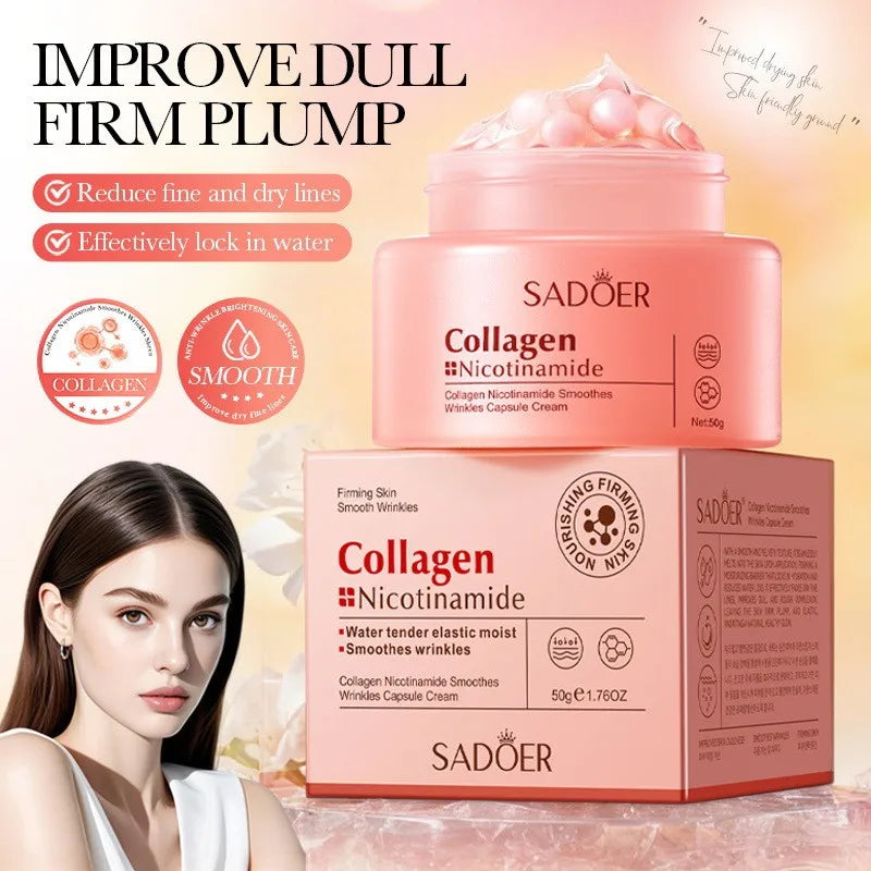 SADOER Collagen & Niacinamide Brightening Face Cream | 14.35