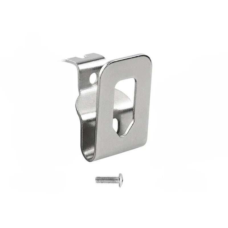 Stainless Steel Drill Belt Hook Clip with Screws | Power Tool