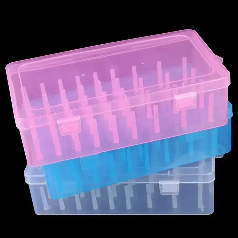 42-Slot Sewing Thread Storage Box | Spool & Bobbin Organizer