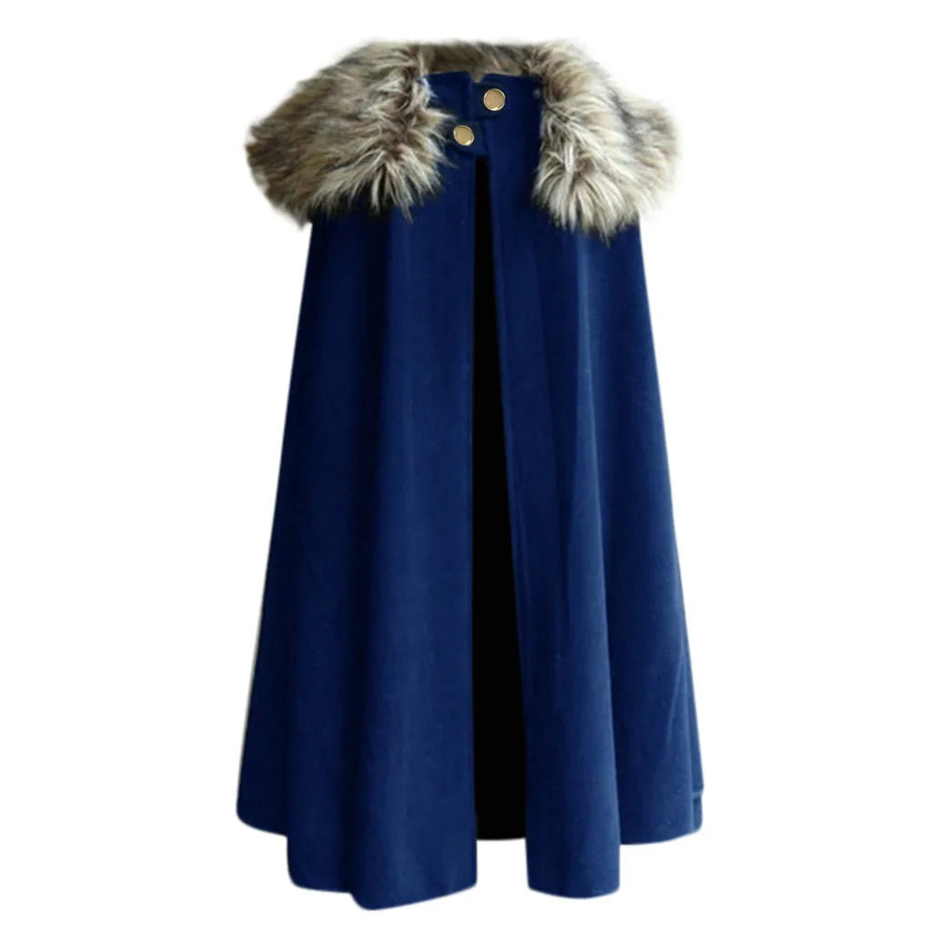 Medieval Cloak Cape | LARP Viking Knight Gothic Cosplay Costume