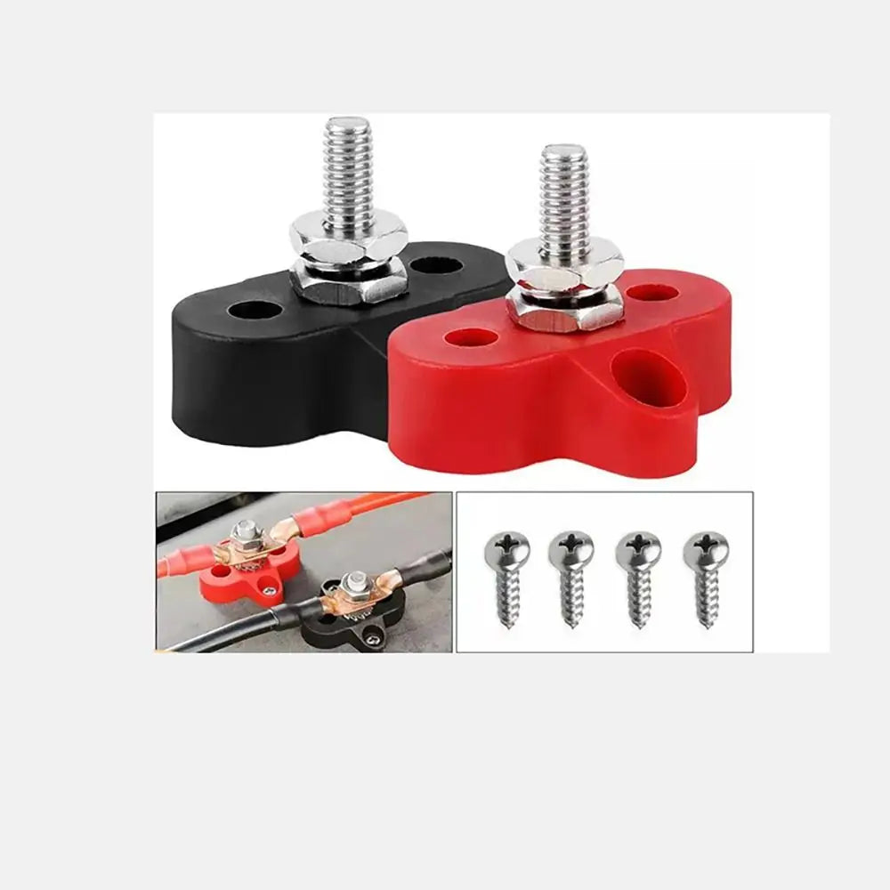 Car Truck RV Boat Bus Bar Terminal Block Battery Power Stud Junction