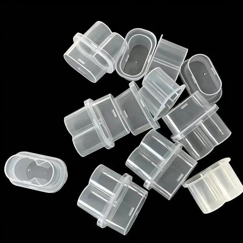 3ml Vial Storage Case – 2-Grid Clear Freezer Box for Lab Use