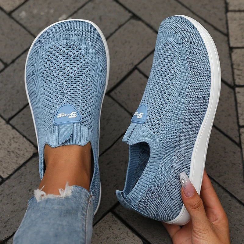 ZULIWAGN Wide Toe Barefoot Sneakers | Breathable Walking Shoes