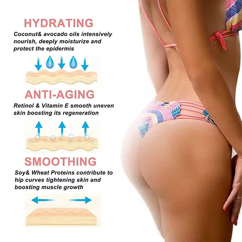 Buttock Lifting & Firming Cream – Collagen Body Shaping 60g