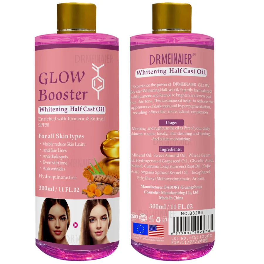 Turmeric Retinol Whitening Serum Glow Booster Cast Oil Anti Wrinkles