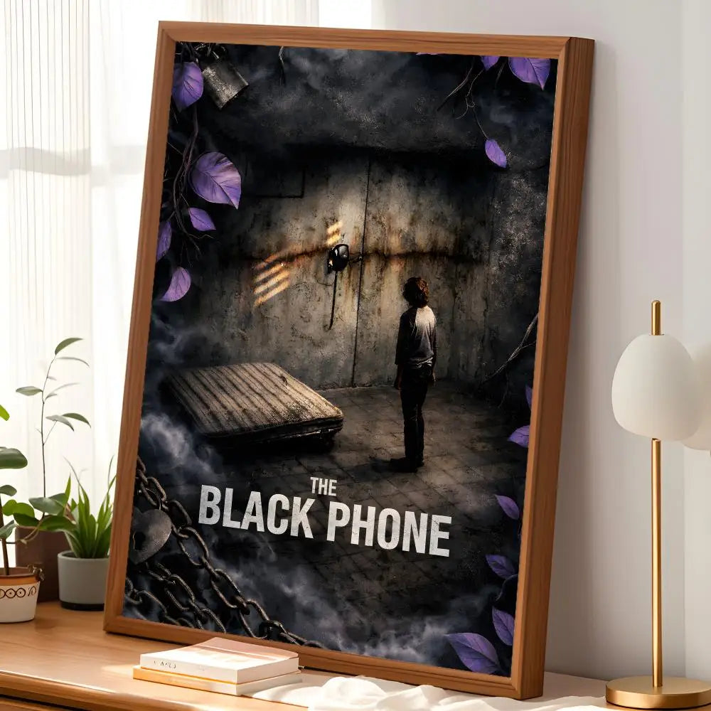 The Black Phone Movie Poster – Self-Stick HD PVC Wall Art