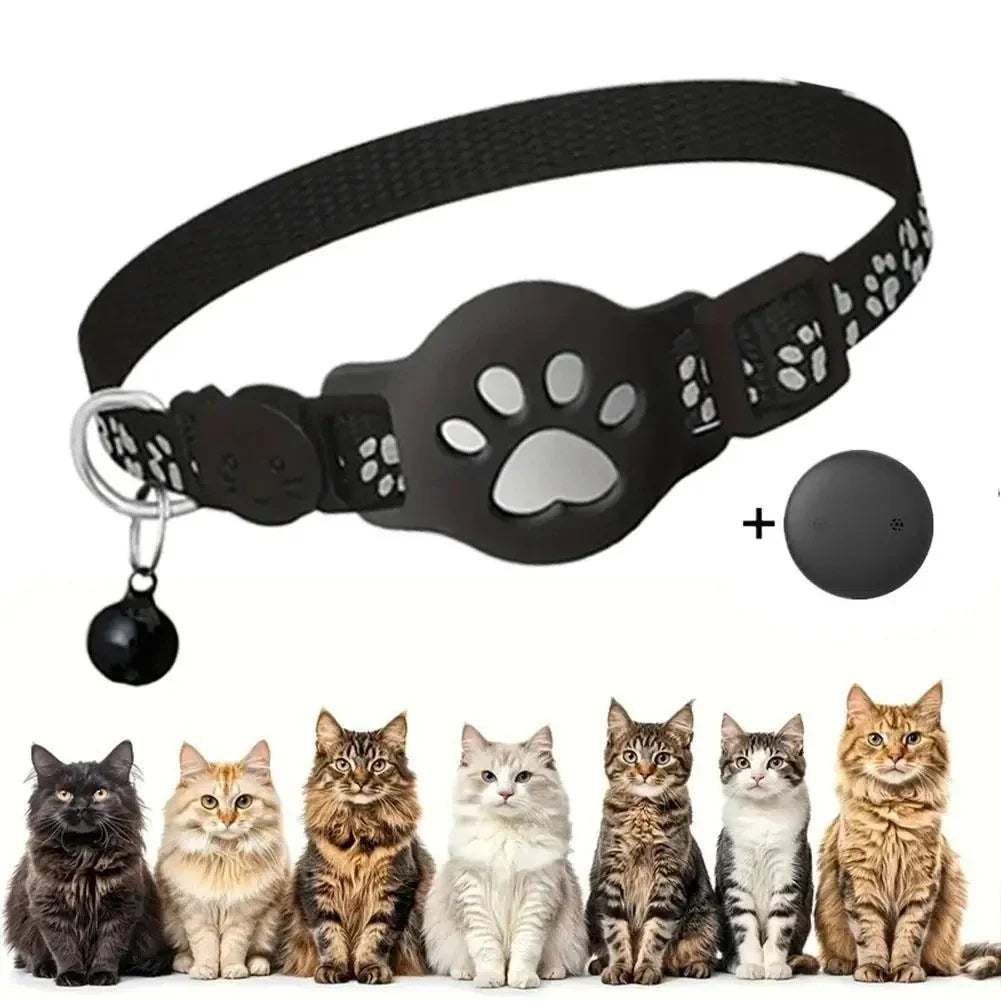 Waterproof Reflective Cat GPS Tracker Collar | Pet Location Finder