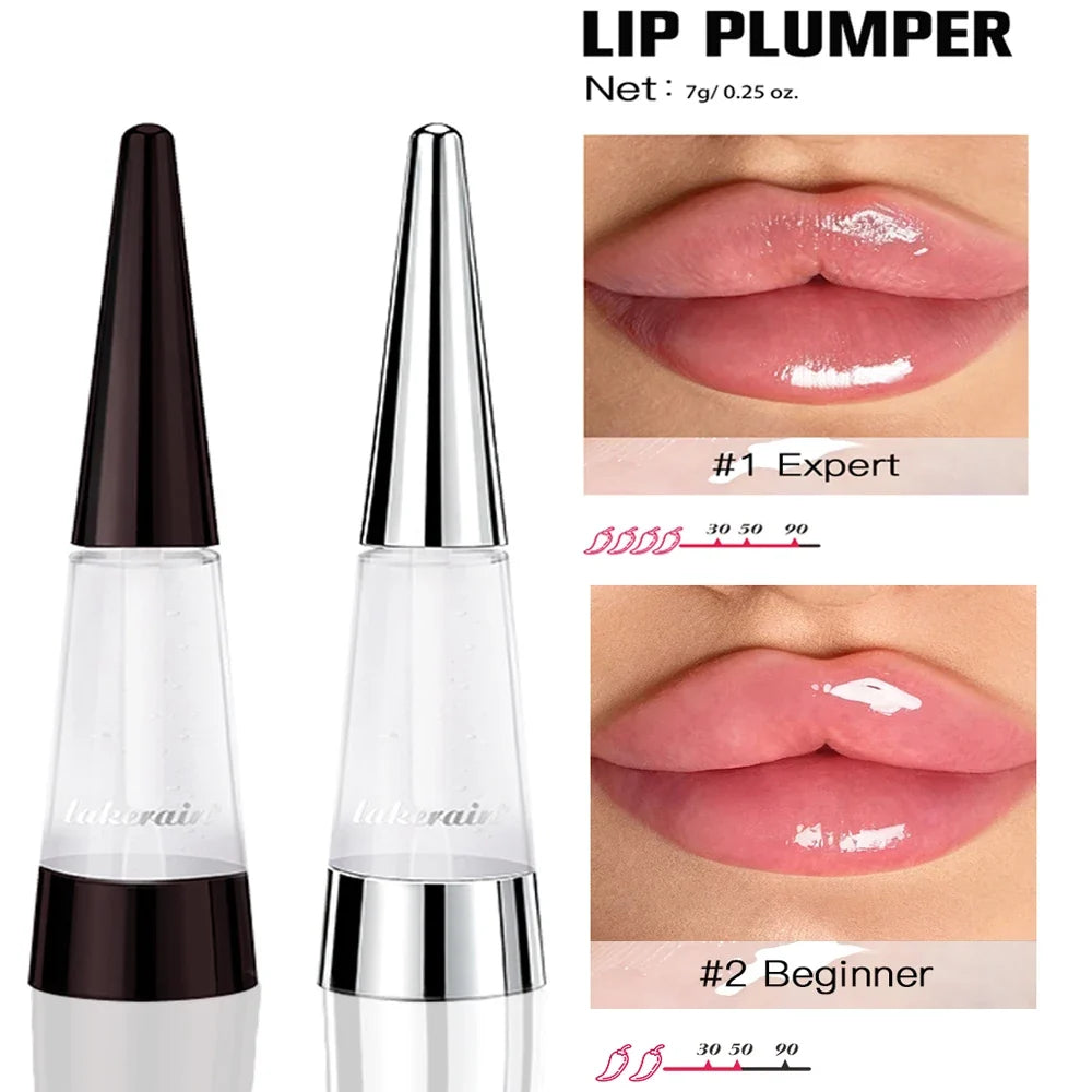 Lakerain Lip Plumper Gloss – Hydrating & Fuller Lips | 6 Shades
