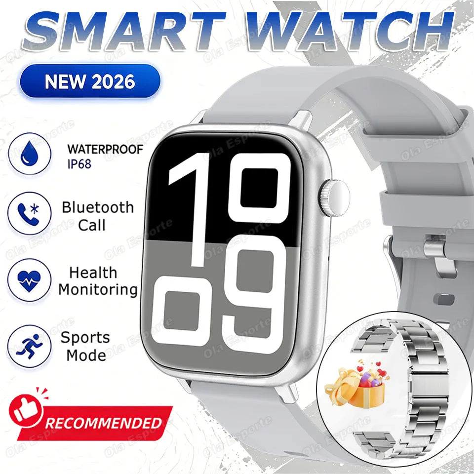 Ola Esporte 1.85" Smart Watch | Bluetooth Call, Heart Rate, SpO2