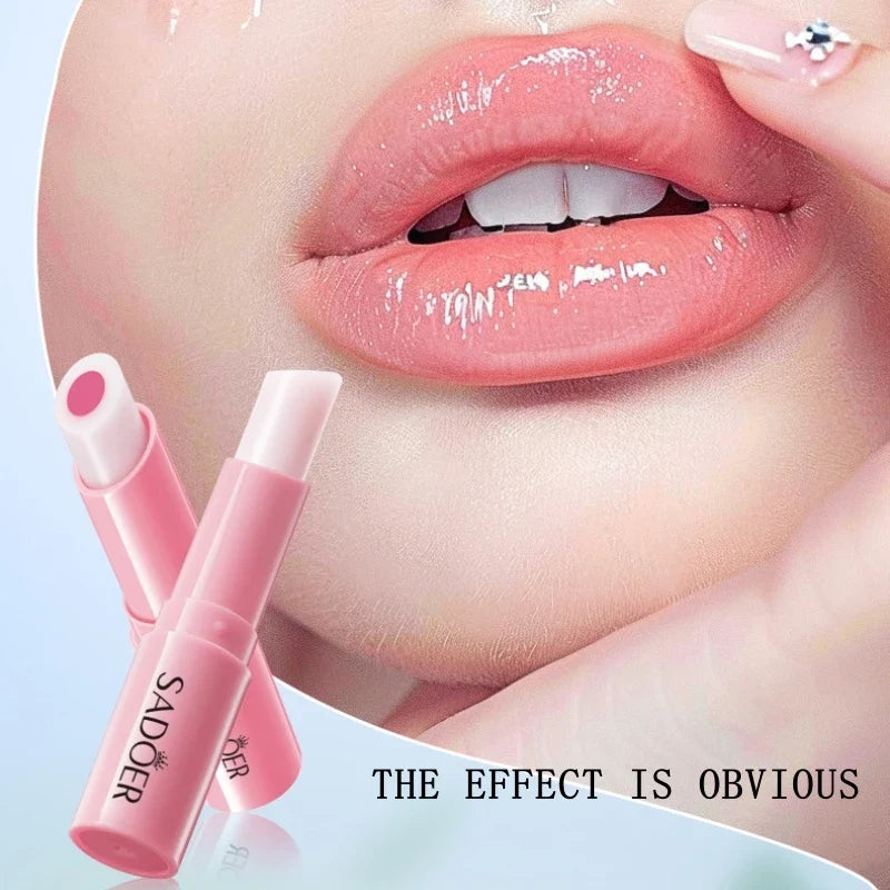 SADOER Peach Color-Changing Lip Balm | 3 & 5 Pack