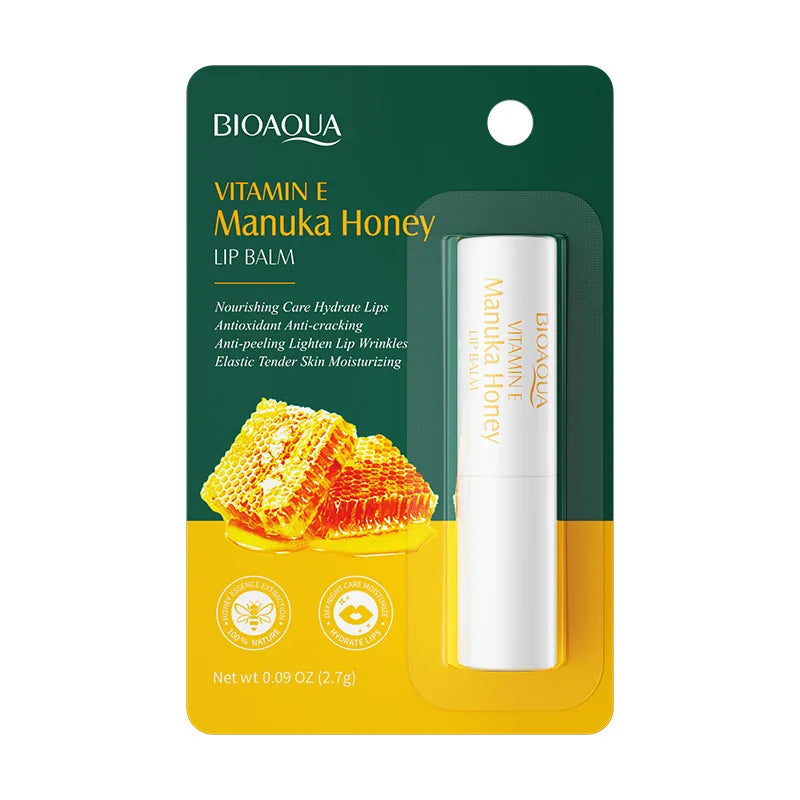 Vitamin E & Honey Lip Balm – Moisturizing Nourishing Lip Care