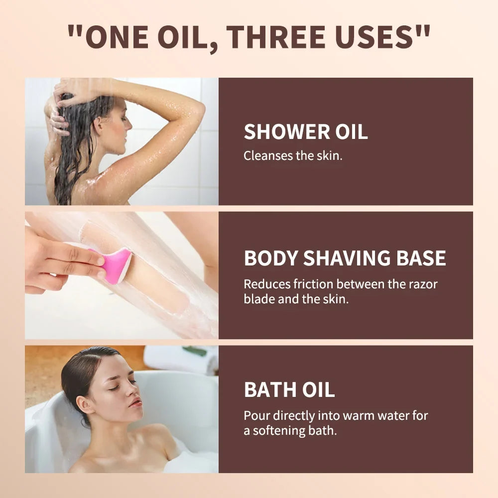 2-in-1 Shower Oil – Cleansing & Moisturizing Bath Oil 100ml