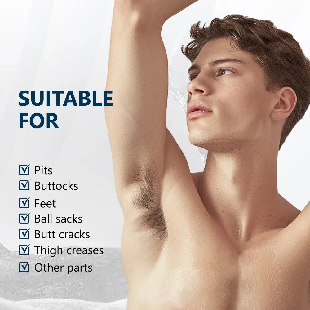 Men's Invisible Cream Deodorant – 72H Odor Control, Aluminium-Free