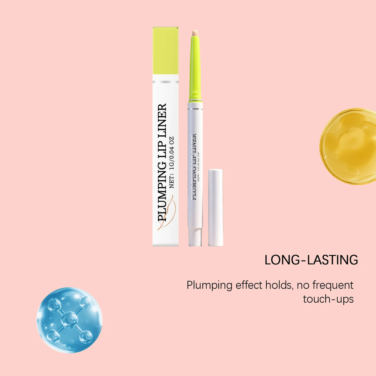 Matte Waterproof Lip Liner Pencil – Plumping & Long-Lasting