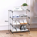 3 4 Shoe Rack Multi Layered Space Saving Simple Household Storage