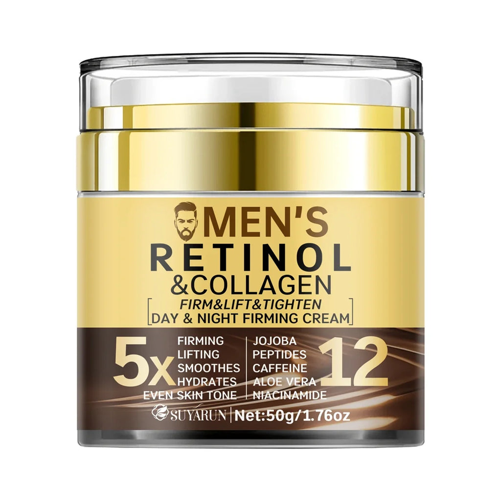 SUYARUN Men's Anti-Aging Face Cream SPF 20 – Firming & Hydrating