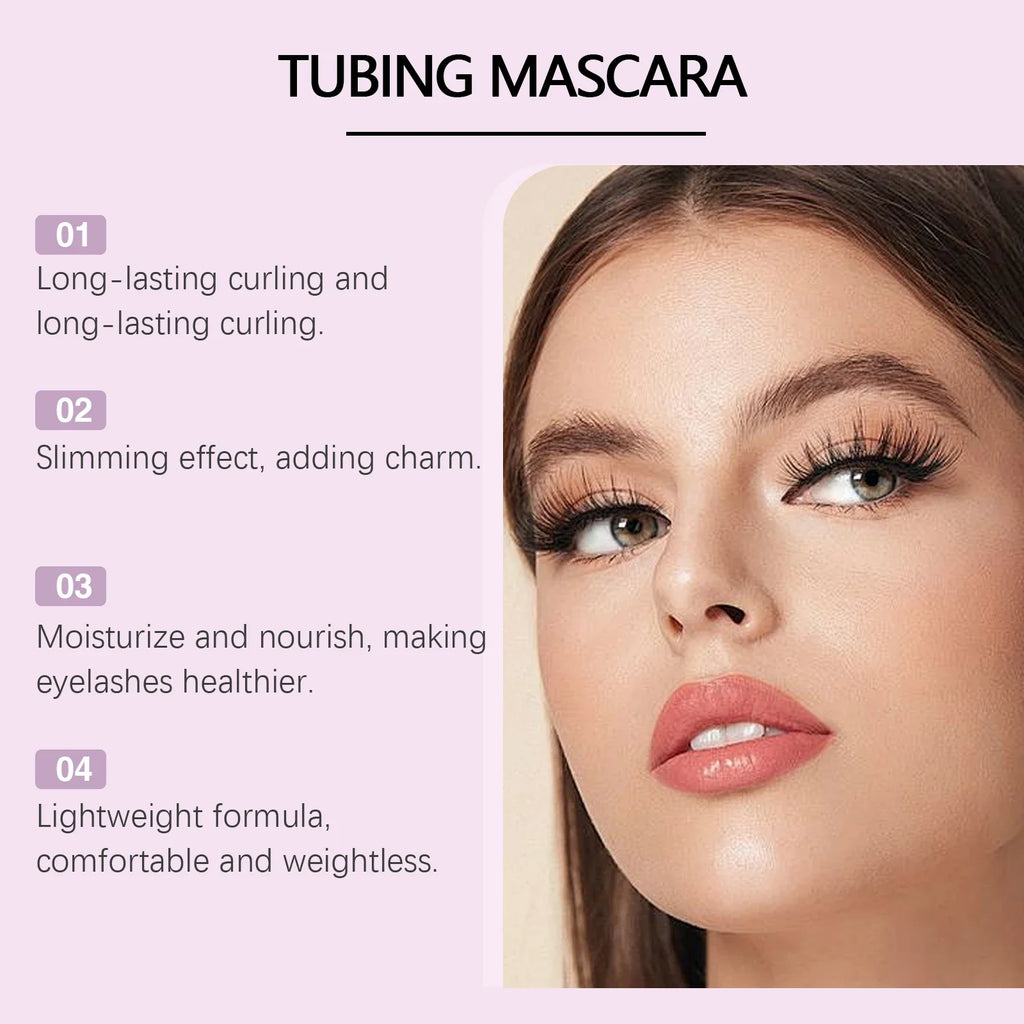 eelhoe Black Mascara – Smudge-Proof Volumizing Lashes