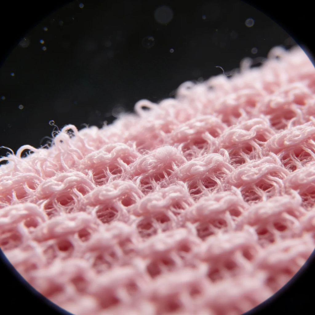 Exfoliating Antibacterial Body Scrub Towel | Honeycomb Sponge