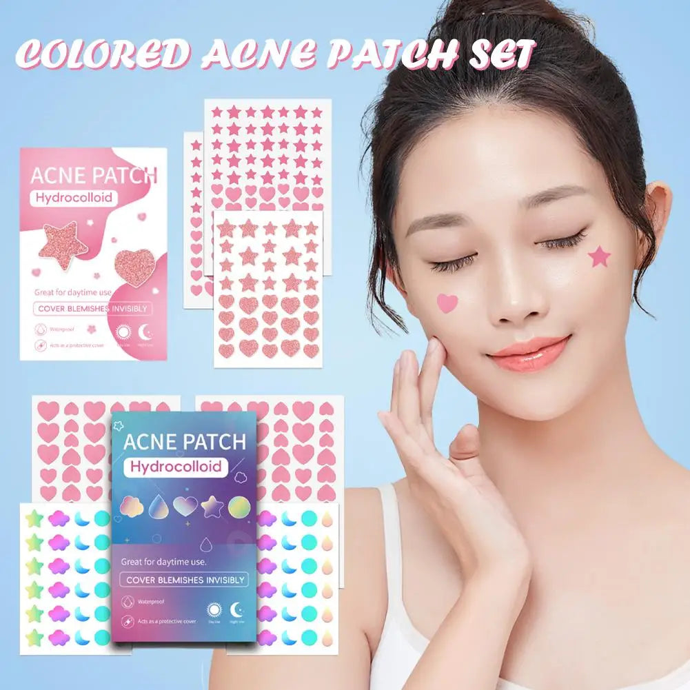 Star Pimple Patches – Colorful Invisible Acne Spot Stickers