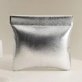 Auto-Closing PU Leather Cable & Cosmetic Organizer Pouch