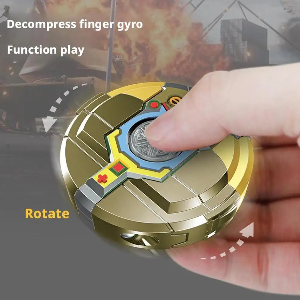 Robot Transformation Fidget Spinner – Sensory Toy for Kids
