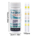 7-in-1 Pool & Spa pH Test Strips 100ct | Chlorine & Alkalinity