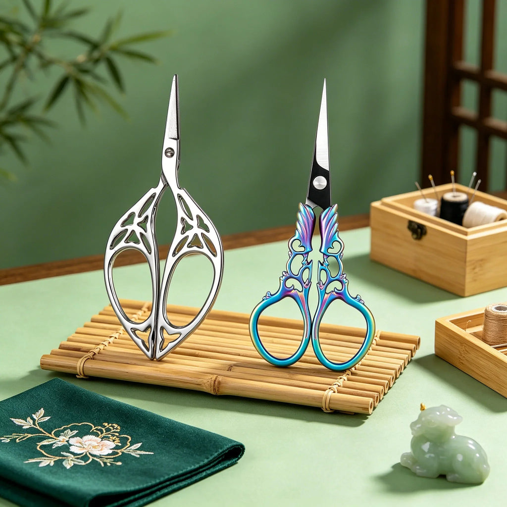 Vintage Embroidery Scissors – Stainless Steel Tailor Shears