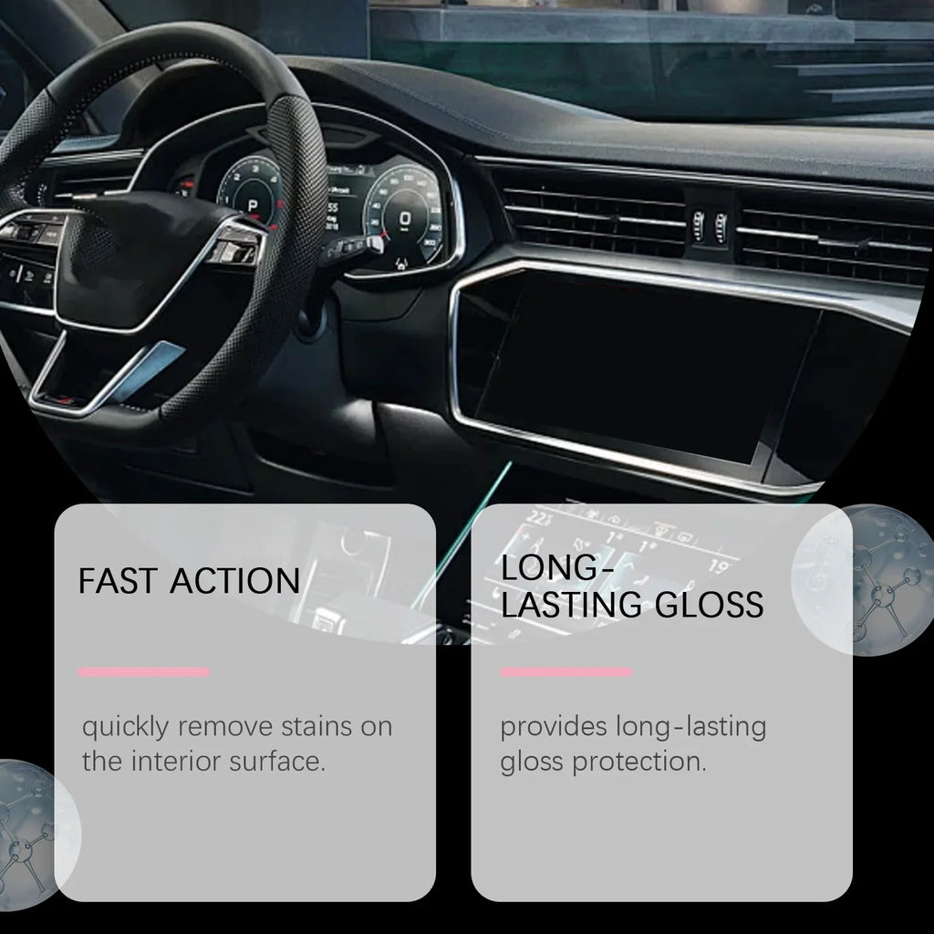 Rayhong 100ml Car Interior Polish & Leather Care Kit