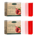 WOODSLEEP Strawberry Yoni Bar Soap – pH Balance Feminine Wash