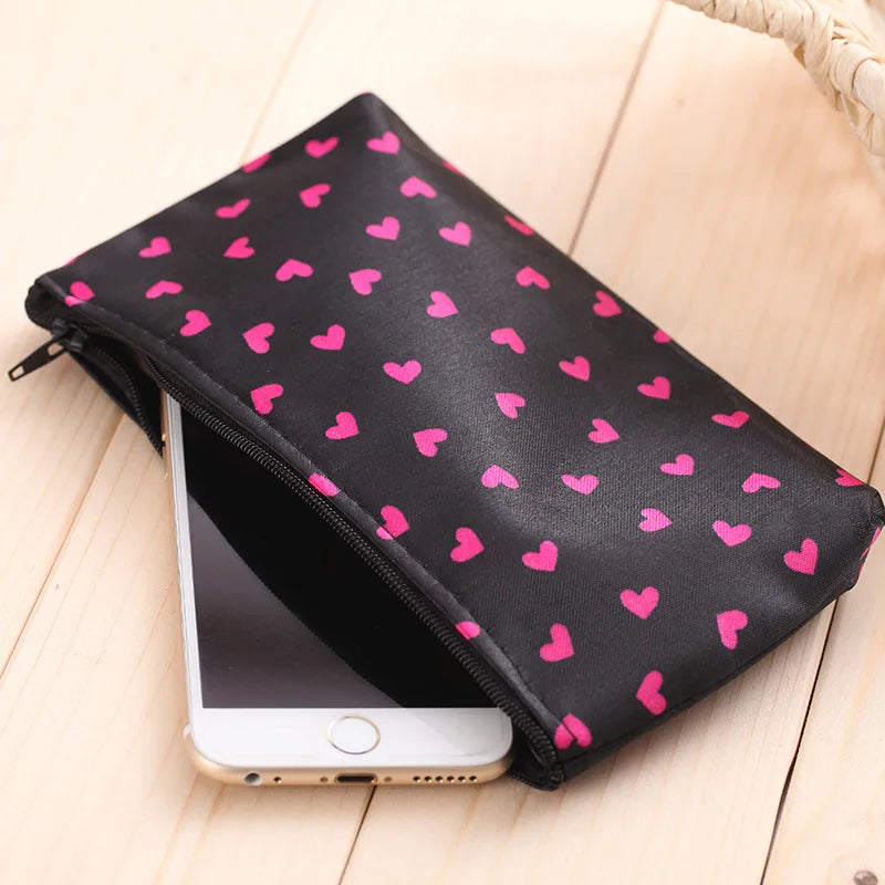 Mini PVC Cosmetic Makeup Bag – Travel & Home Organizer