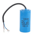 CD60 Capacitor Run Wire AC 200uF 50 60Hz Motor Air Compressor