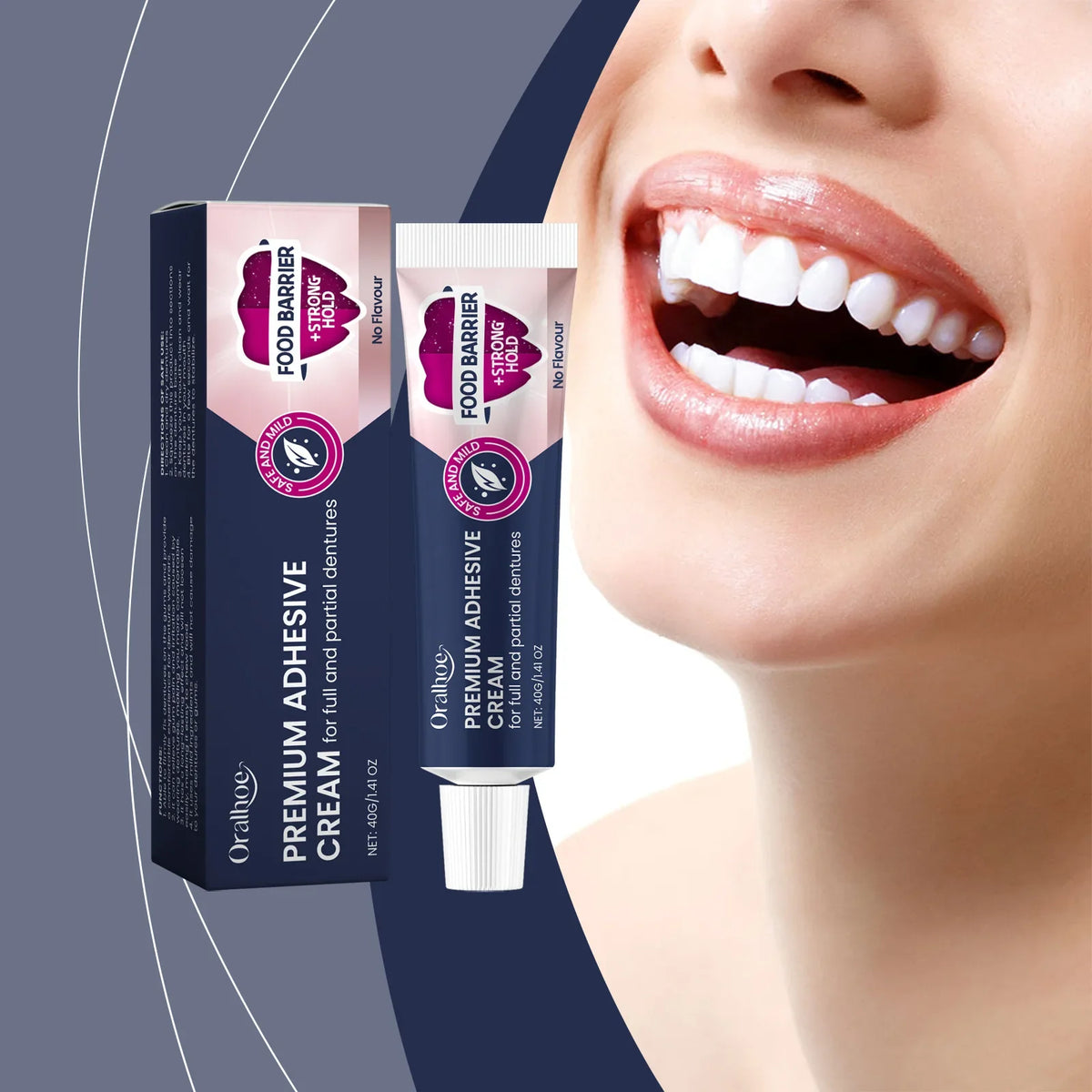Denture Adhesive Bonding Paste – Secure Hold for False Teeth