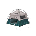 Miniature Camping Tent Model | 1:12 Scale Dollhouse Ornament