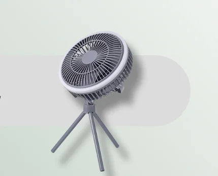 URGGU Portable Rechargeable Fan – 3 Speeds & LED Light