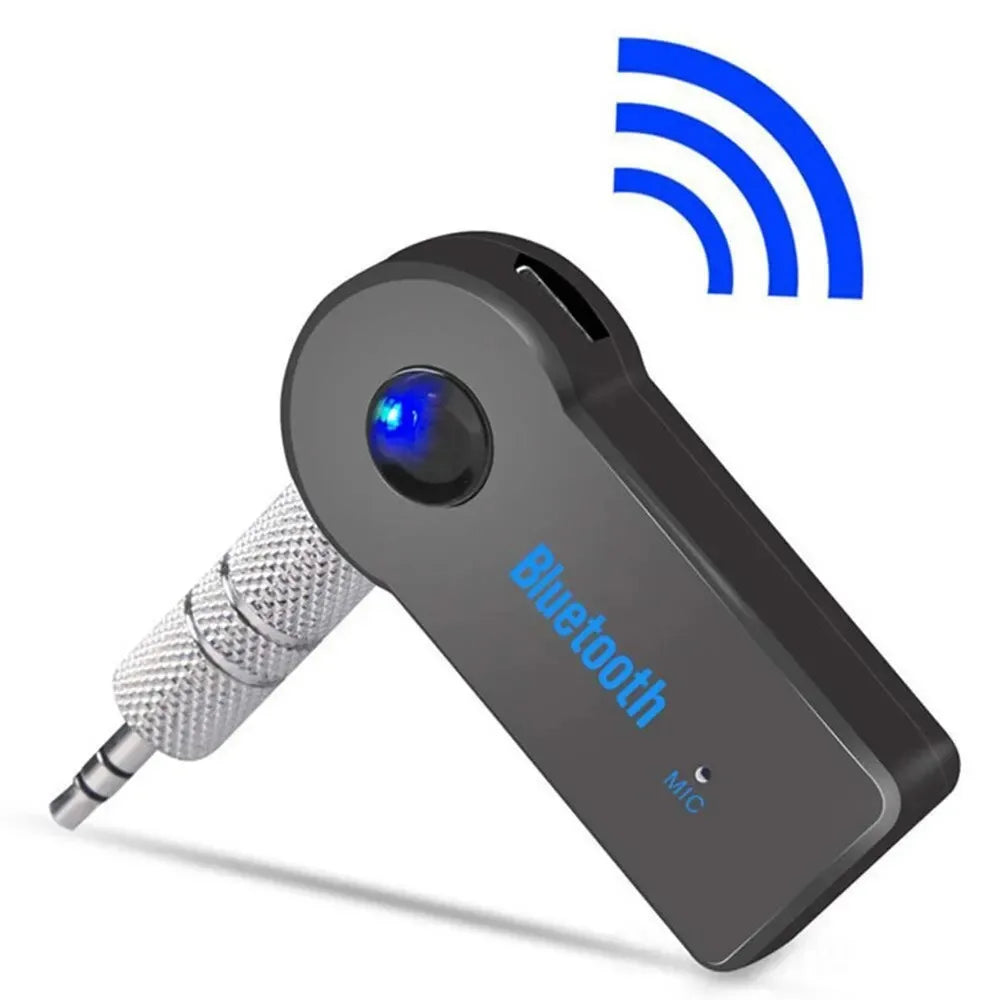 Bluetooth 5.0 Car AUX Receiver 3.5mm Wireless Audio Adapter