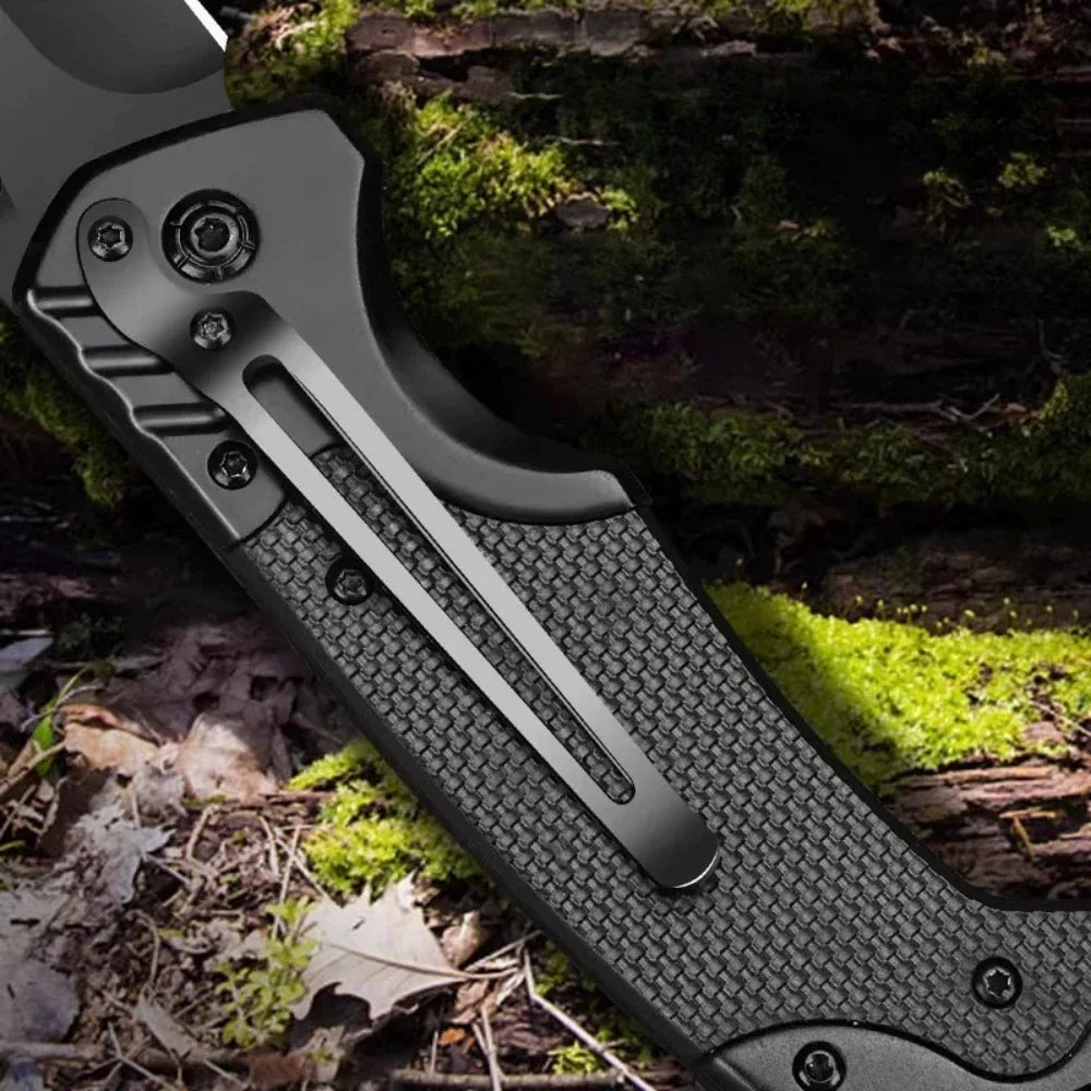 Kelshaw Heavy Duty Folding Pocket Knife – EDC Camping Survival