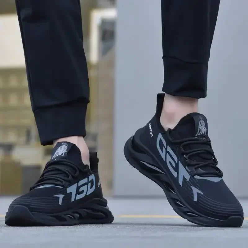 Men's Breathable Canvas Slip-On Sneakers | Gym & Sports Shoes