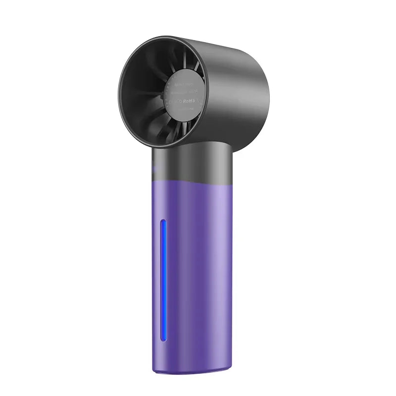 Portable Handheld Mist Fan | 5-Speed USB Rechargeable Spray Fan