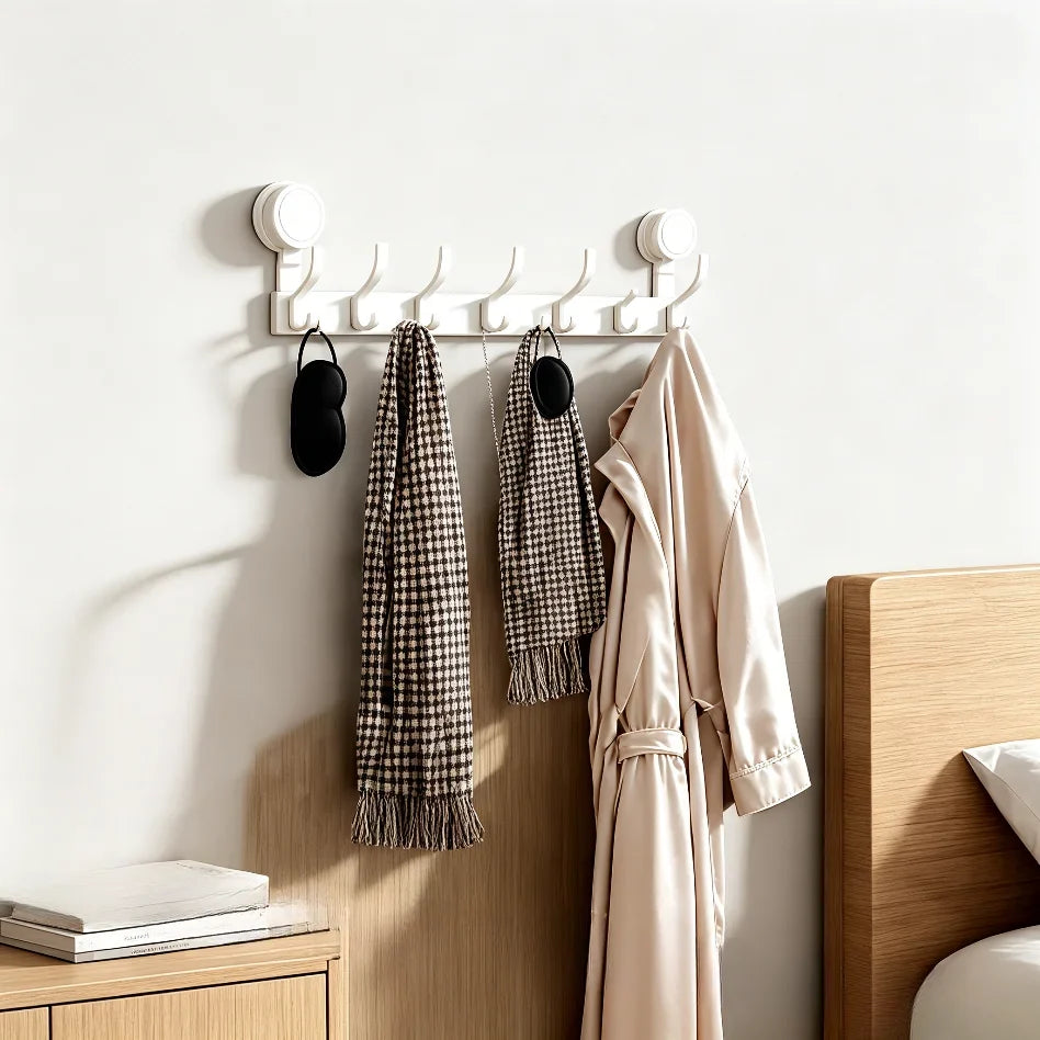 Heavy Duty Suction Cup Hooks No-Drill Wall Hanger Set of 8