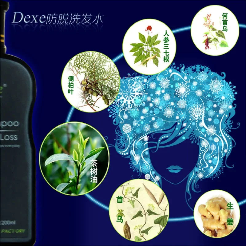 Chinese Herbal Hair Growth Shampoo for Men & Women – 200ml