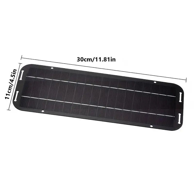 40W Solar Trickle Charger Kit 6V – Car, Boat, RV Battery